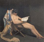 The Reading Girl, Theodore Roussel